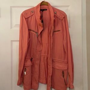 Max Jeans anorak jacket size L mauve glow